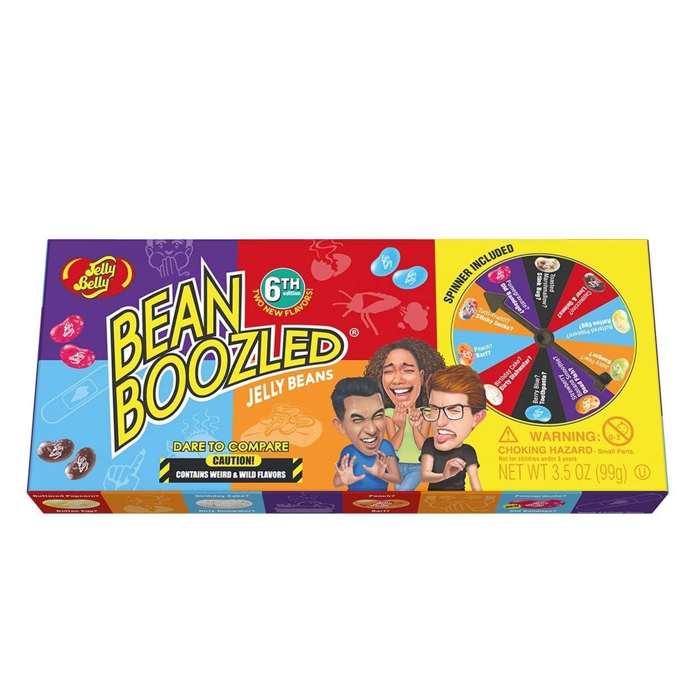 Bean Boozled Spinner Game Gift Box 3.5Oz Jelly Bean Challenge