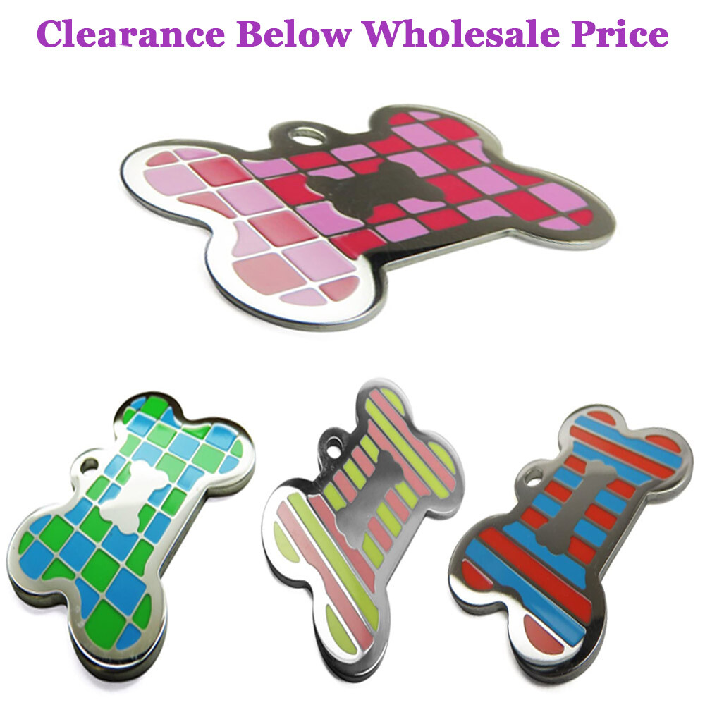MyIDDog 316L Stainless Steel Blank Pet Tags - 130 Pack Clearance Sale-image