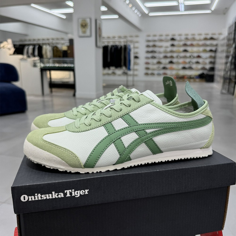 Onitsuka Tiger MEXICO 66 AIRY GREEN Shoes New With Box 1183A201-304