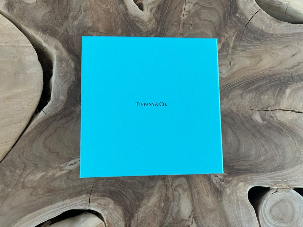 Tiffany gift card holder box with insert-image