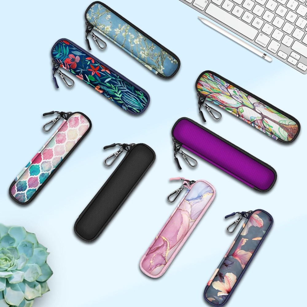 Pencil Holder Case for Apple Pencil Soft Neoprene Zipper Carry Bag Sleeve Pouch
