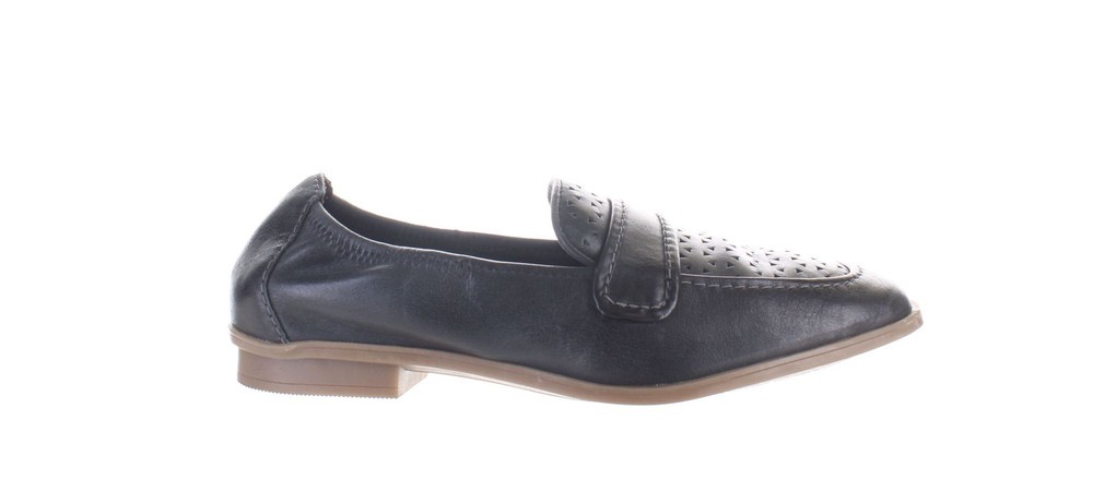 Clarks Womens Lyrical Way Black Loafers Size 6 Comfort Slip-On Shoes 7829177