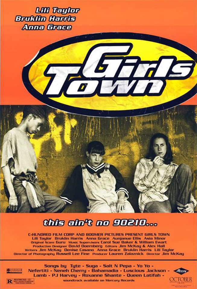 Girls Town (1996) original movie poster - single-sided - rolled