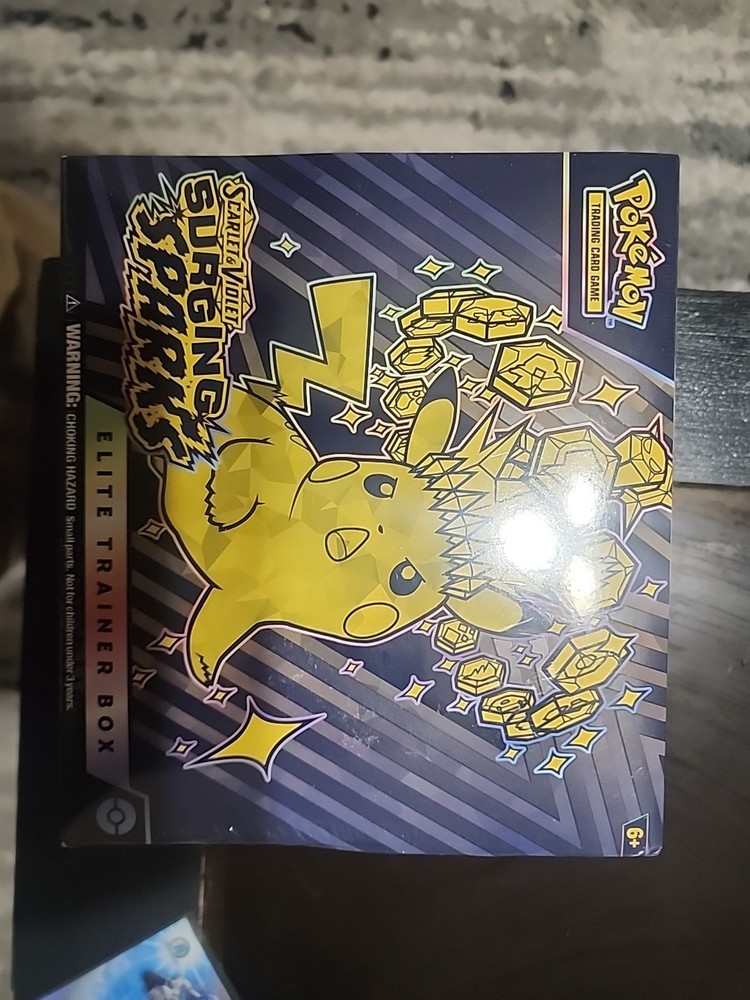 Pokemon  Surging Sparks Elite Trainer Box ETB SEALED Pokemon Center