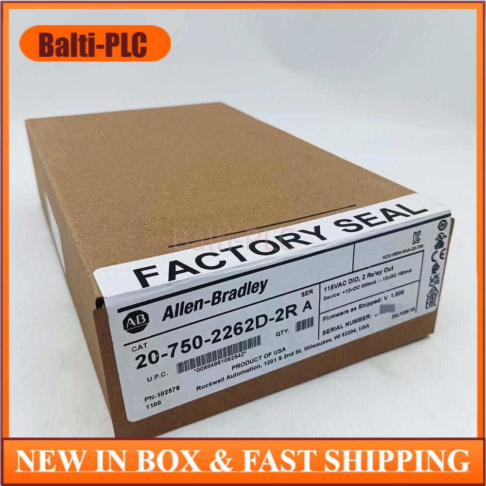 2023 New Sealed Allen Bradley 20-750-2262D-2R /A PowerFlex 750 115V I/O Module