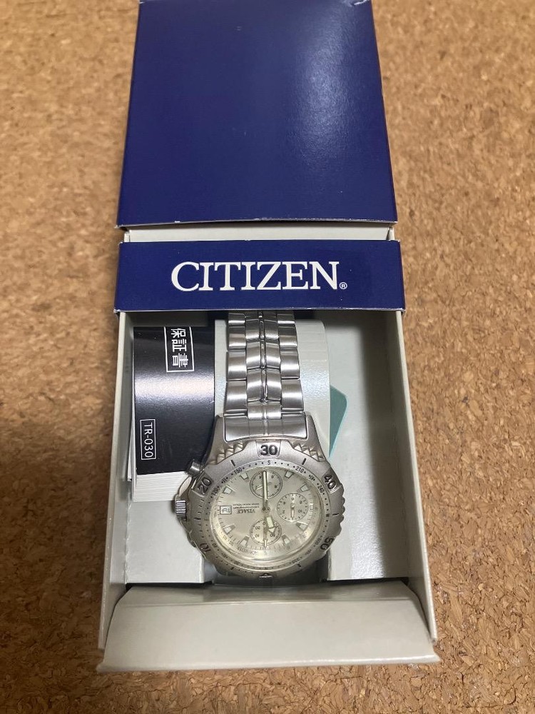 Citizen Visage Watch 10ATM Water Resistant Stainless Steel Timepiece