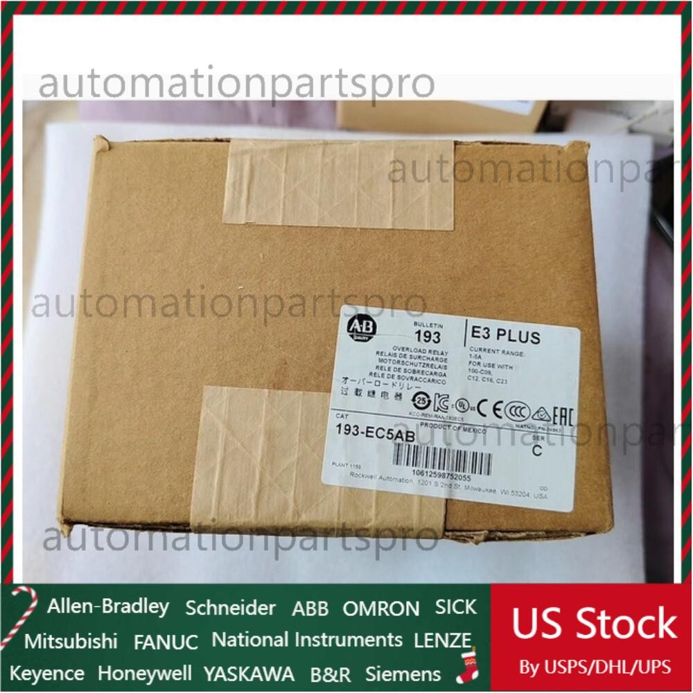 AB 193-EC5AB Overload Relay 193EC5AB  US Free Tax