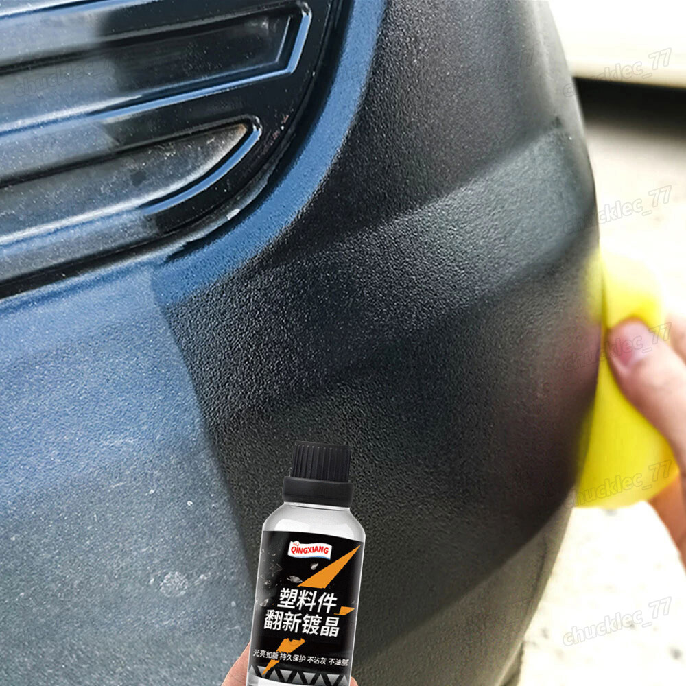 Black Plastic Trim Restorer Car Cleaning Products Polish Repair For Car Details