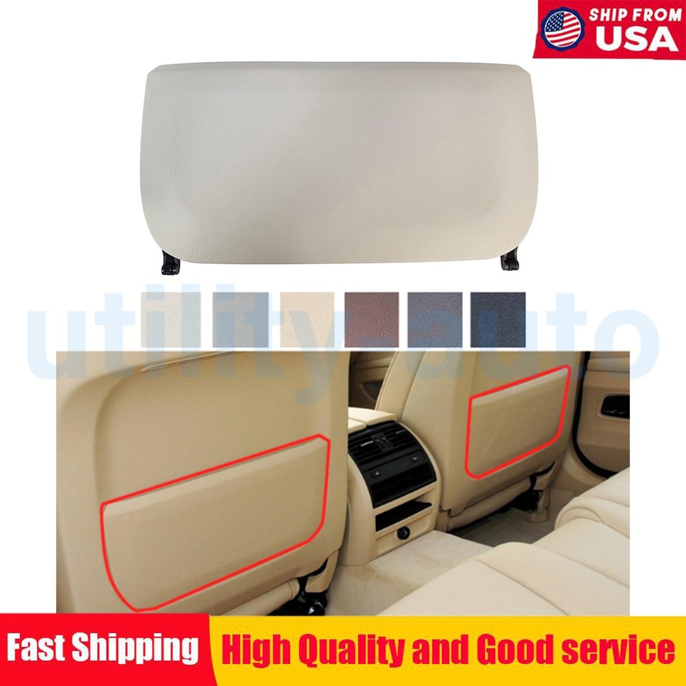 52109173671 For BMW 5 7 Series F10 535i F02 730Li Backrest Pocket Seat Back Trim