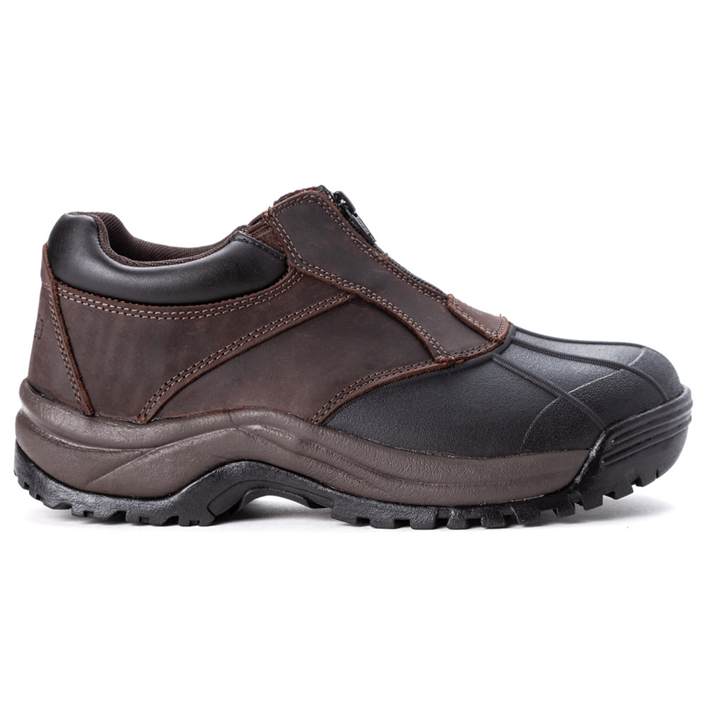 Propet Blizzard Round Toe Zippered Snow  Mens Brown Casual Boots M3786BRB