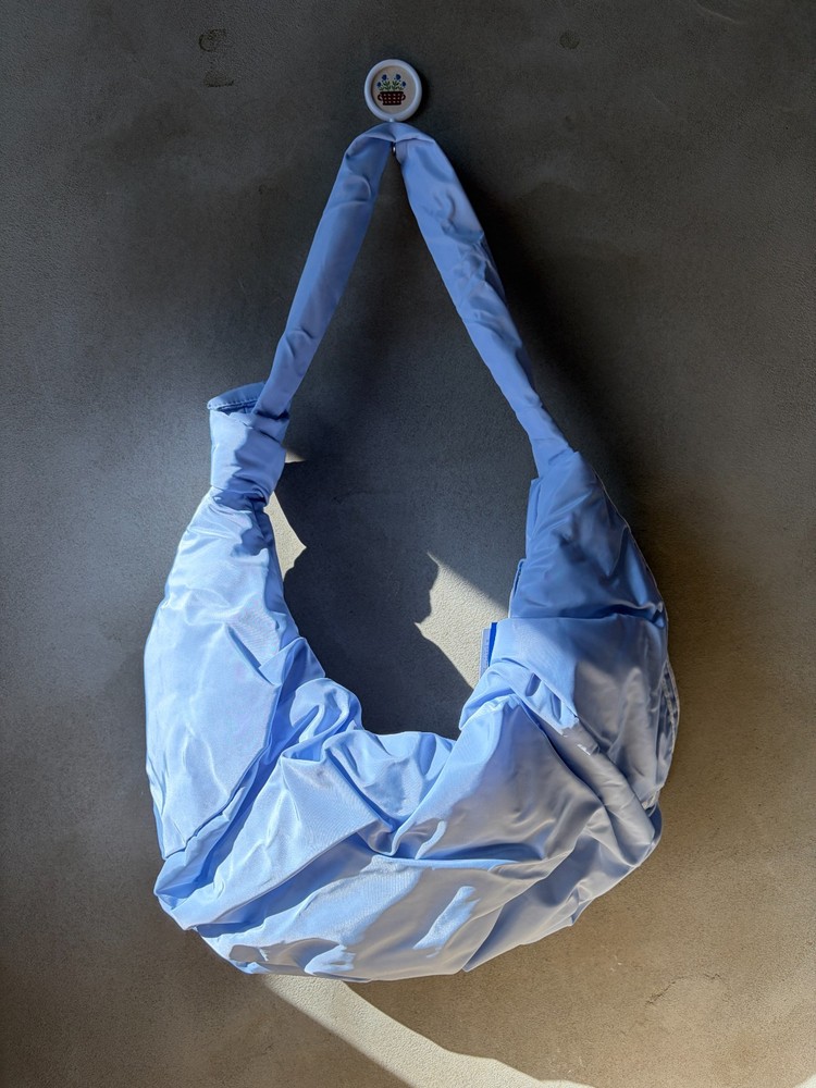 [Flash Sale] adidas Originals Crinkle Version Large Cloud Shoulder Bag KF2511-image