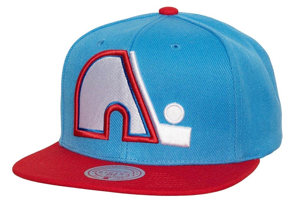 Mitchell & Ness Quebec Nordiques NHL Team 2 Tone Snapback Cap