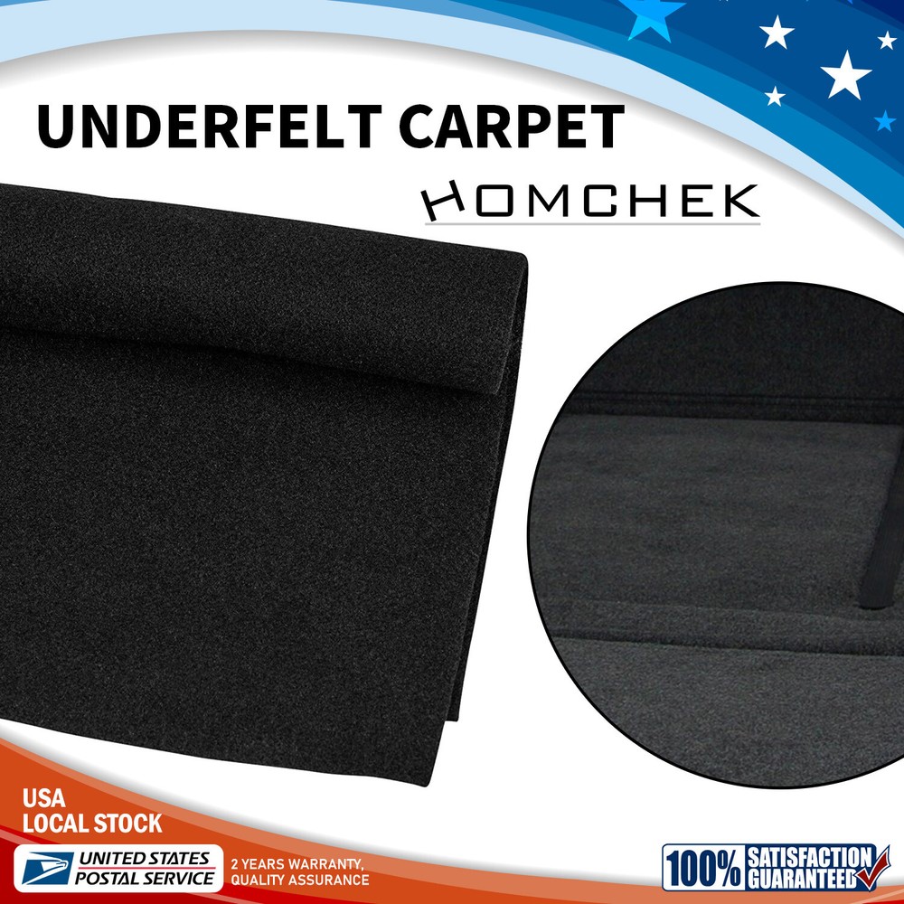 50SQFT Underfelt Liner Fabric for Auto RV Boat Car Trunk Senior Material