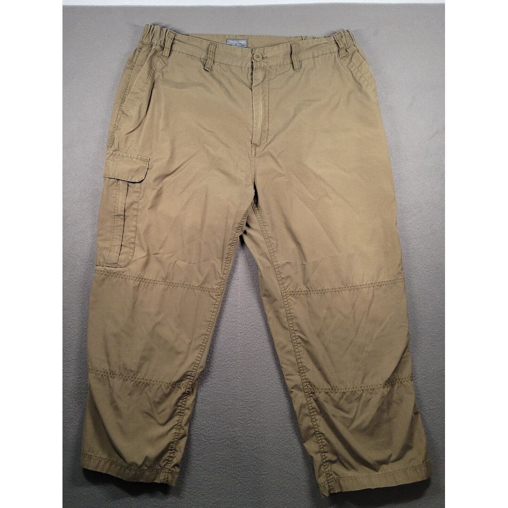 Craghoppers Pants Men's ACTUAL 36x24  Khaki Cargo Lightweight Hiker Outdoors