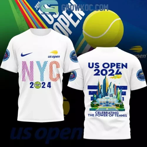 2024 US Open Celebrating The Power Of Tennis 3D T-Shirt
