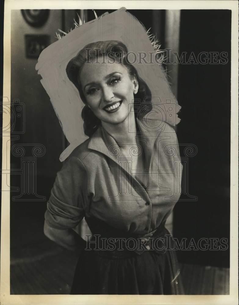 Press Photo Celeste Holm stars in 