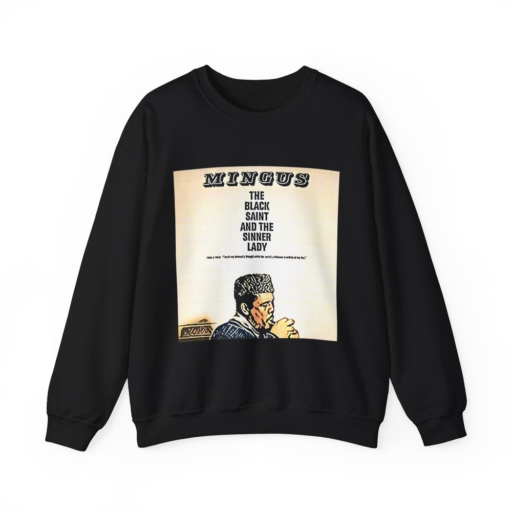 Charles Mingus Jazz Art Graphic Print Unisex Heavy Blend Crewneck Sweatshirt  