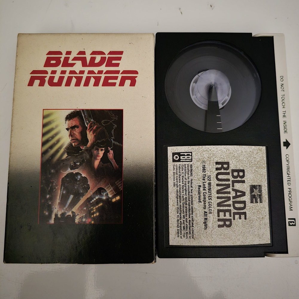 BLADE RUNNER Beta Betamax Video Tape Cassette RARE Not VHS 1982