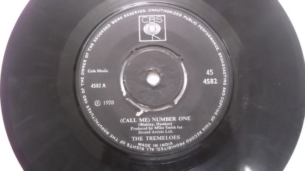 THE TREMELOES   rare SINGLE 7