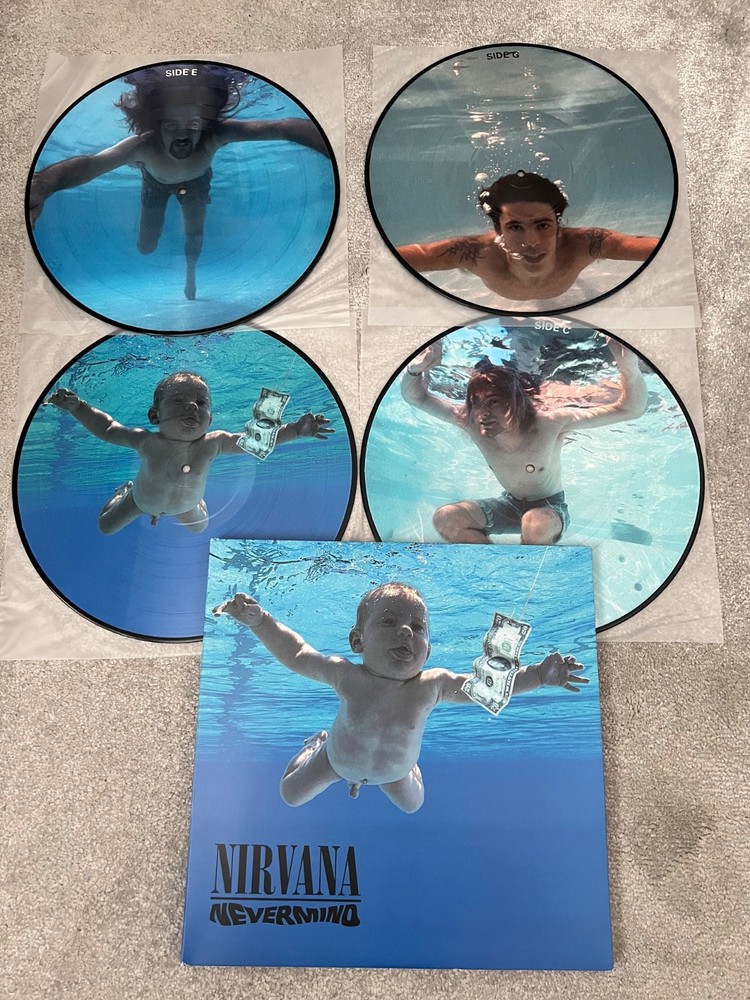 Nirvana - Nevermind. 2011 30th Anniversary 4LP PICTURE DISCS. Numbered EX+ Cond.