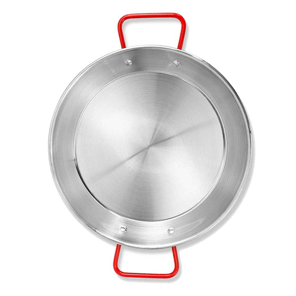 Cooking Pan Stainless Steel Everyday Pan with Double Ear Anti-Scald Ear Handle