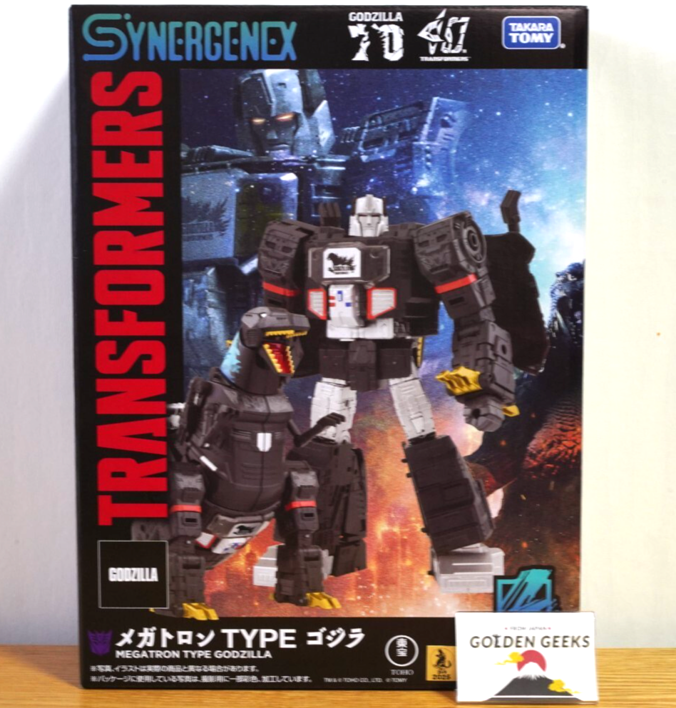 Transformers Megatron Godzilla 2025 Takara Tomy 8-Inch Action Figure Monster
