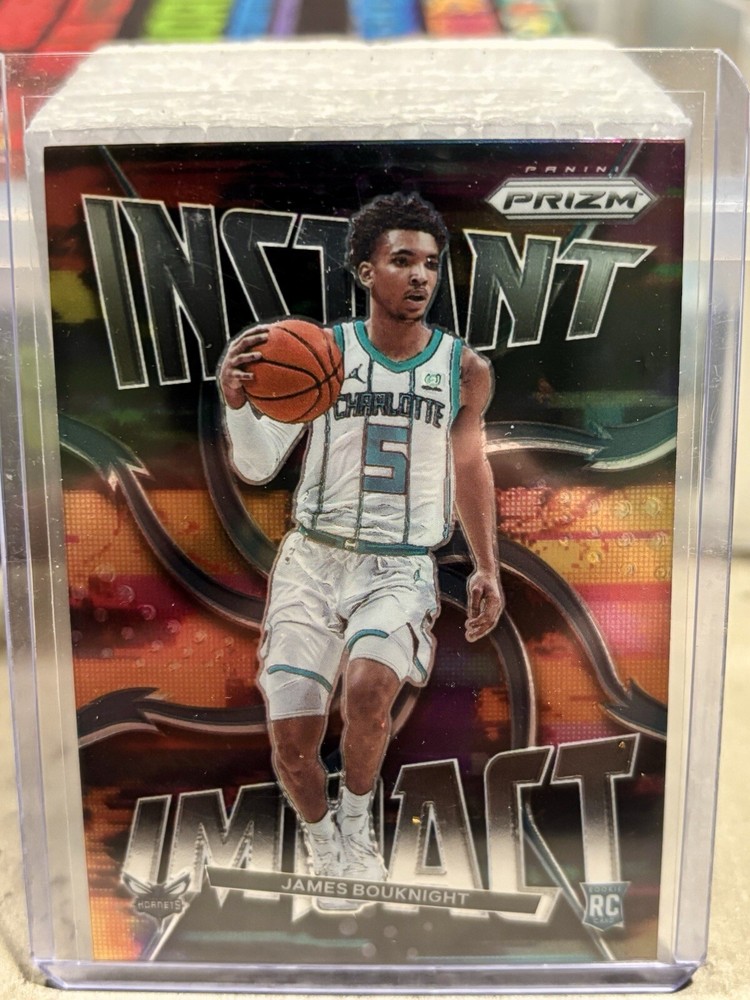 James Bouknight Charlotte Hornets 2021-22 Prizm NBA Instant Impact Rookie #8