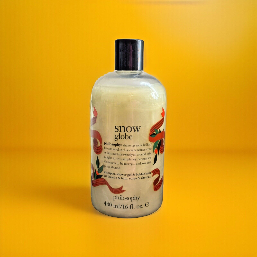Philosophy Snow Globe 3-in-1 Shampoo Shower Gel & Bubble Bath 16 oz