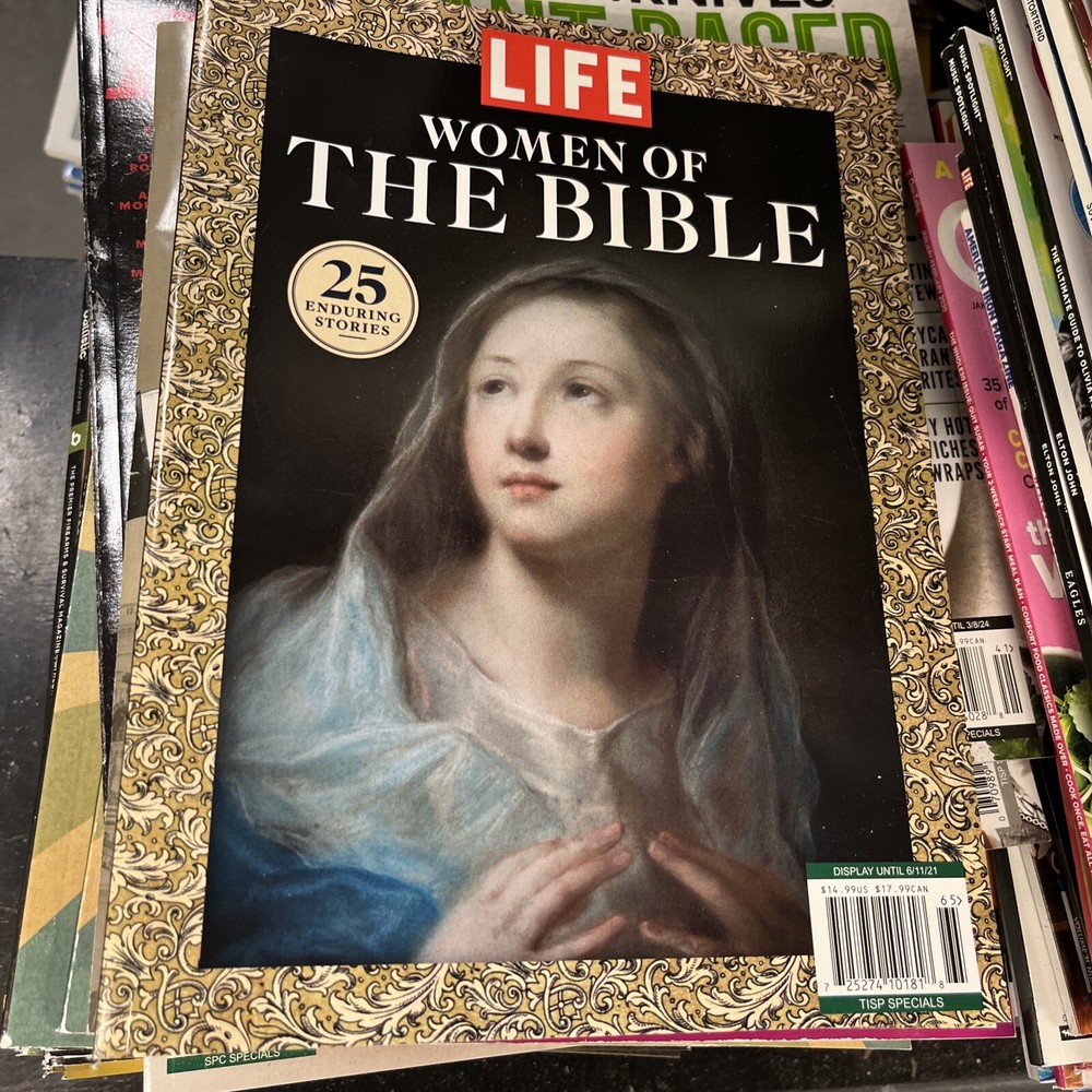 Life Magazine -Women of the Bible- 25 Enduring Stories 2021 Great Pictures T-403