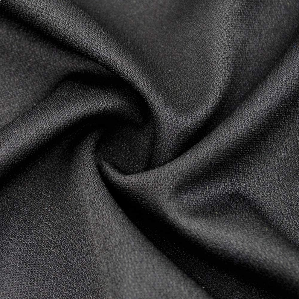 Black Tulle Speaker Grill Cloth Stereo Fabric Replacement for Home Speakers, Lar