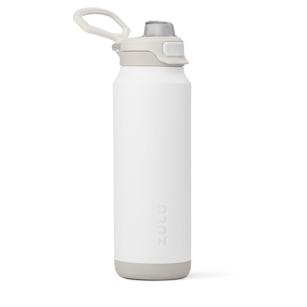 ZULU Powerfill Pro 32oz Stainless Steel Water Bottle with Quick Fill Lid, Tri...