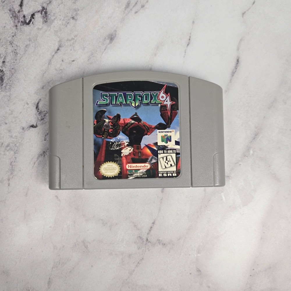 Star Fox 64 N64 Game Authentic Tested Cartridge Only