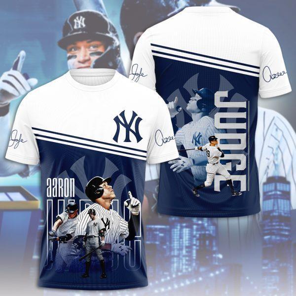 Aa ron Jud ge New York Team 3D Tshirt Apparel