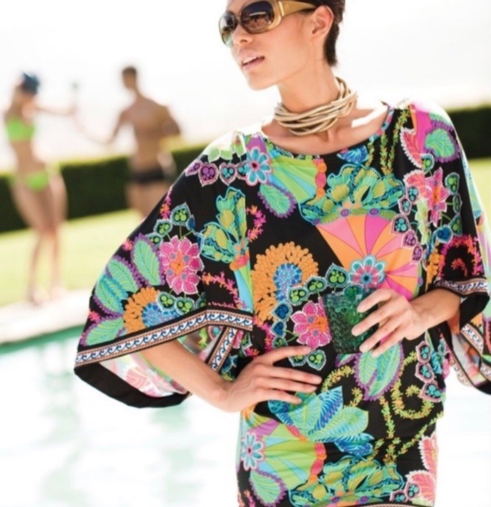 Trina Turk Casablanca Swim Coverup Size L