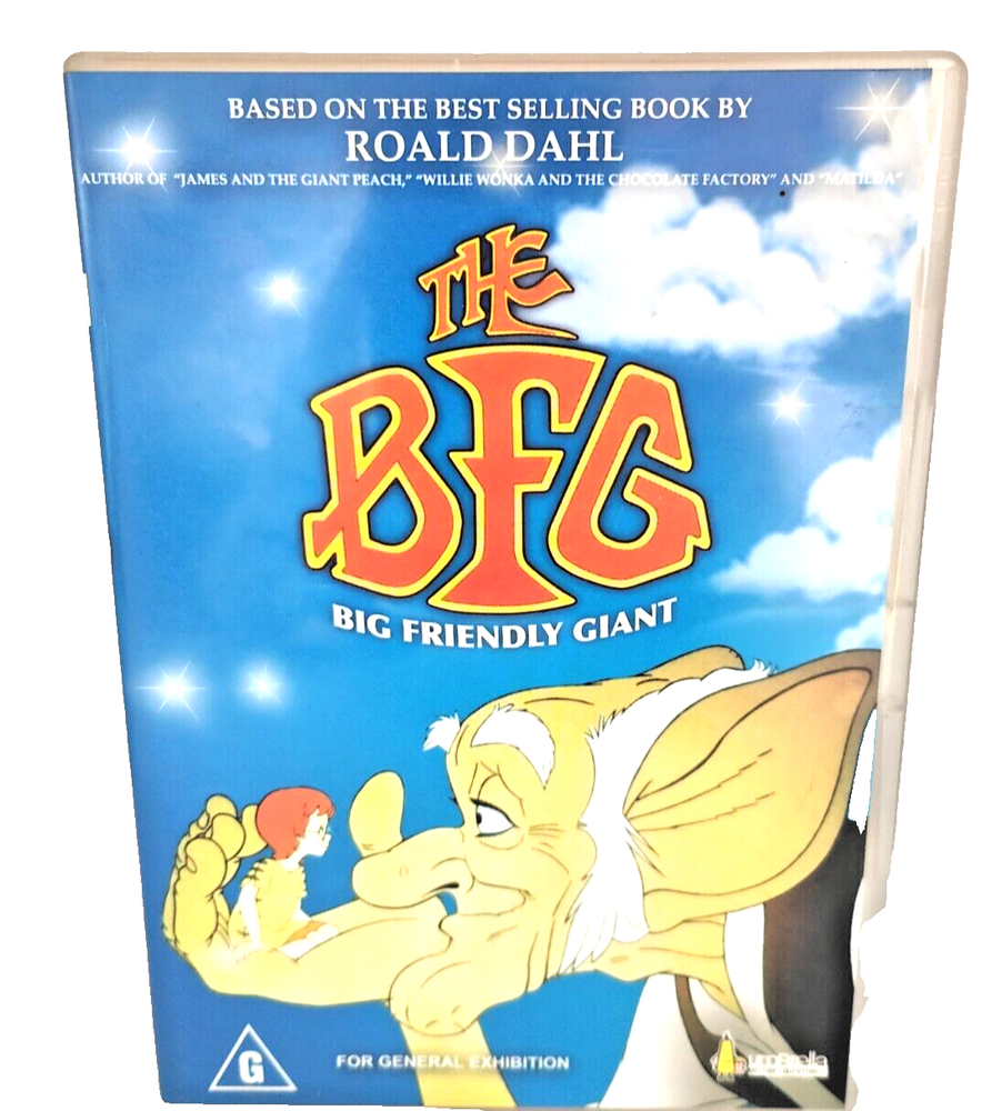The BFG Big Friendly Giant 1989 DVD R4 Good Condition Fast Shipping a10