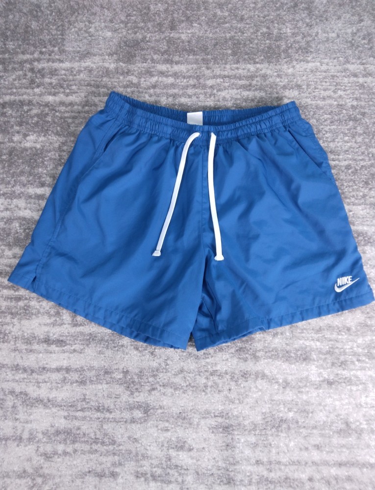 Nike Shorts Men's Blue 2XL Sportswear SPE Woven Lined Flow Shorts Swoosh Logo