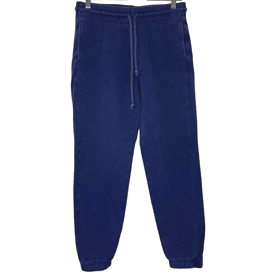 Aritzia TNA Extra Fleece Boyfriend Jogger Sweatpants Womens Small Blue Cotton
