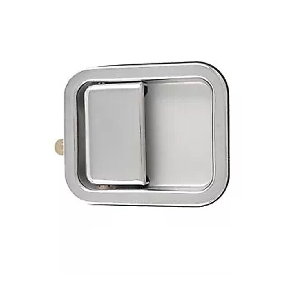 Chrome LH Outside Door Handle Replacement for 2006 Jeep Wrangler Full Door