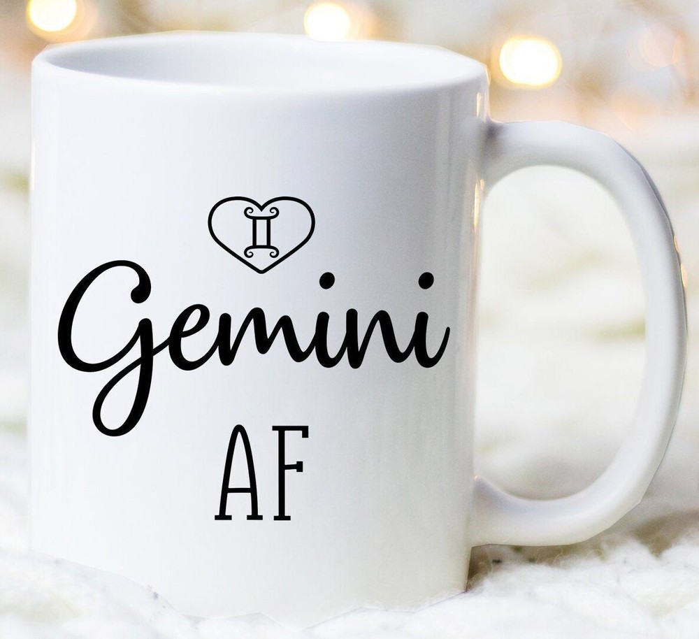 Zodiac Gemini AF Mug - Perfect Birthday Gift for Gemini Fans
