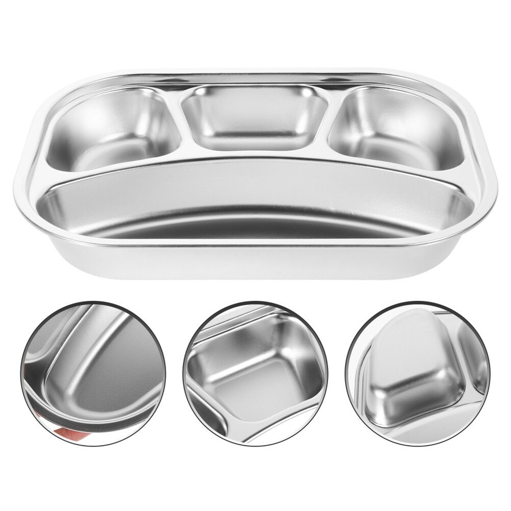 4-Compartment Baby Food Tray for Meal Prep & Lunch Storage