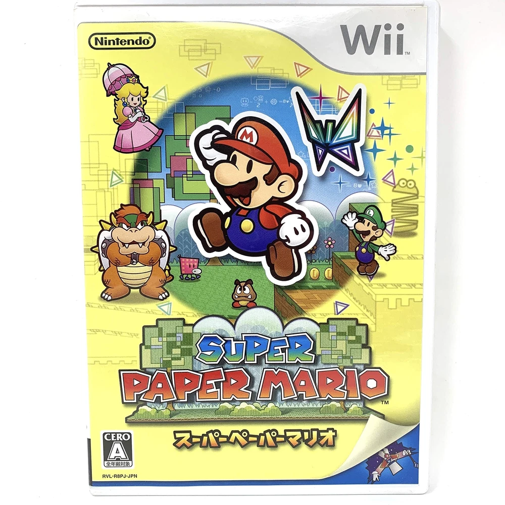 Super Paper Mario (Nintendo Wii, 2007) - Japanese Version