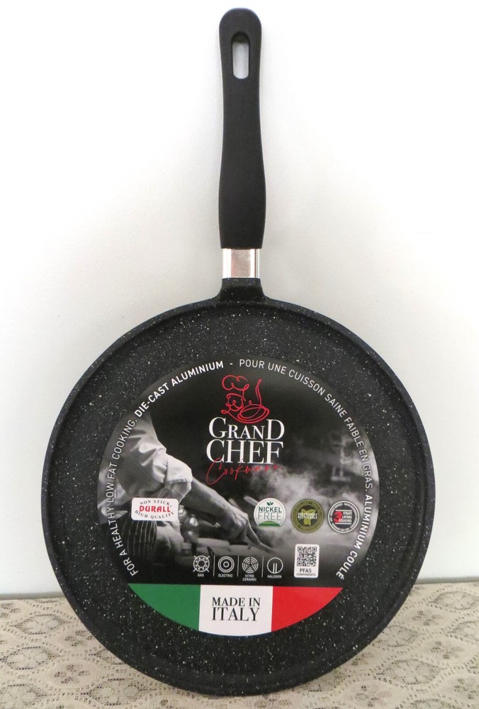 ROCH GUSS Grand Chef 28cm Italian Cast Aluminum Crepe Pan