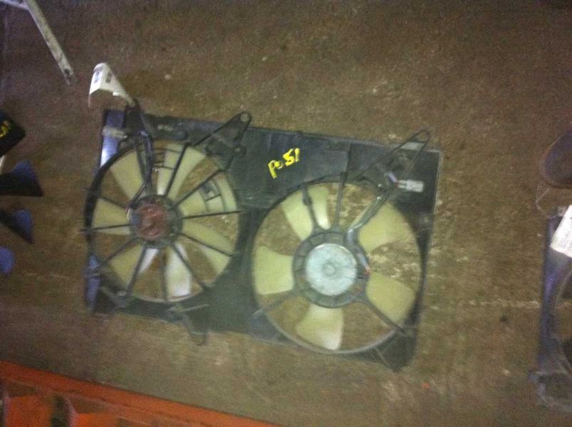 04 05 06 07 HIGHLANDER RIGHT PASSSENGER RADIATOR FAN MOTOR DUAL 5 BLADE