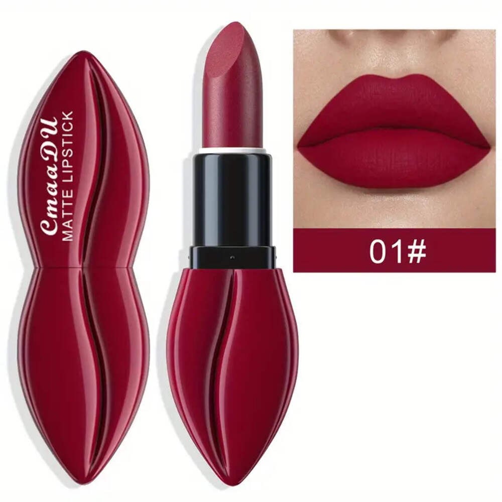 NNETM 10 Color Matte Lipstick, Velvet Rich Color Long Lasting Waterproof Lipstic