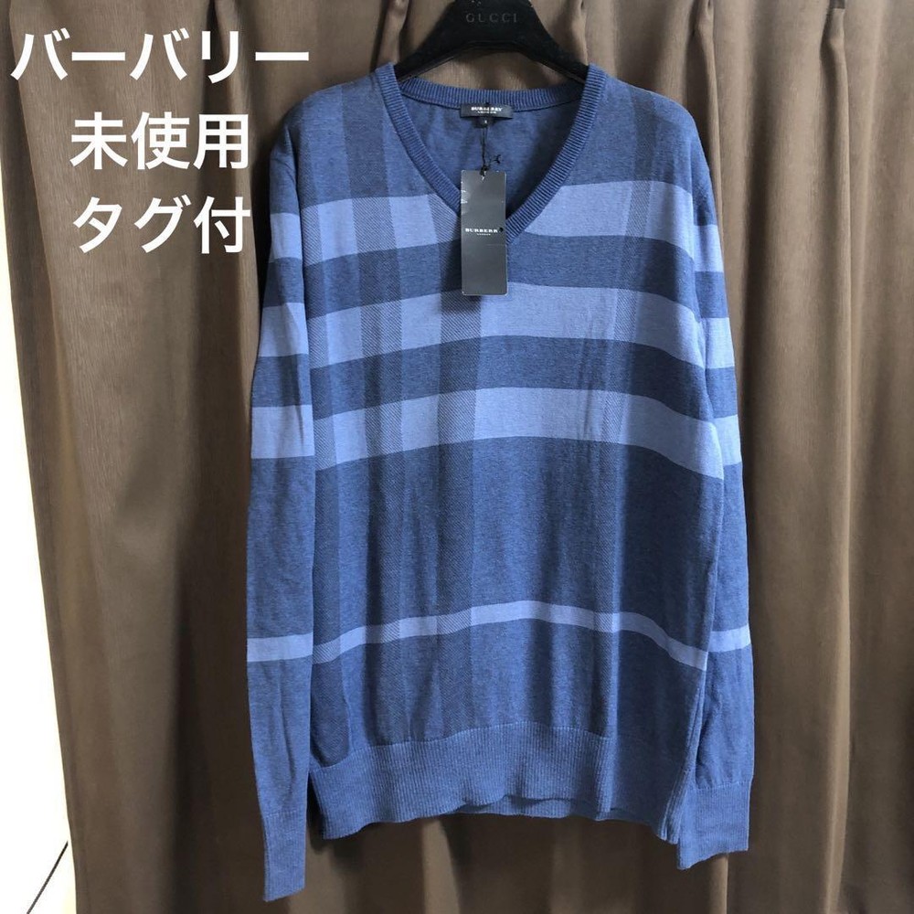 Burberry knit sweater Men's Fashion from Japan