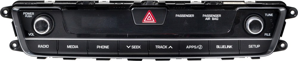 2015-2017 Hyundai Sonata Audio Clock Assembly Control Panel Model ID 94510-C2530