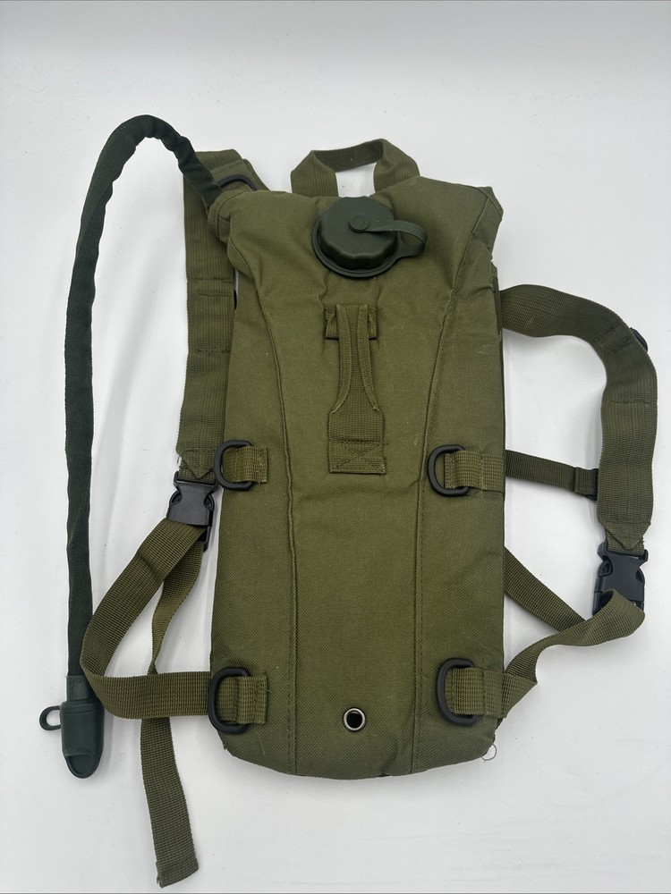 3L Camo Hydration Backpack Green Hiking Survival Water Carrier