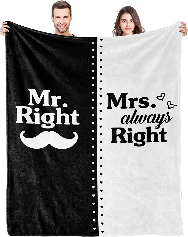 Couple's blanket printed Graphic Valentine's Day gift