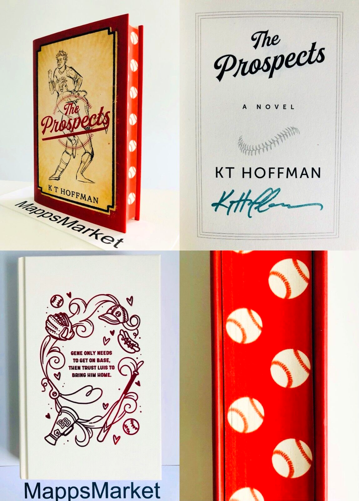 SIGNED The Prospects by KT Hoffman ILLUMICRATE AFTERLIGHT HC ~ Stenciled Edges