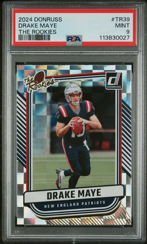 2024 Panini Donruss - The Rookies Drake Maye #TR-39 (RC)
